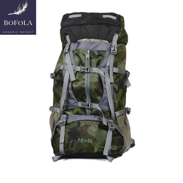 Amry Color 70+5 Liters Trekking Backpack For Men