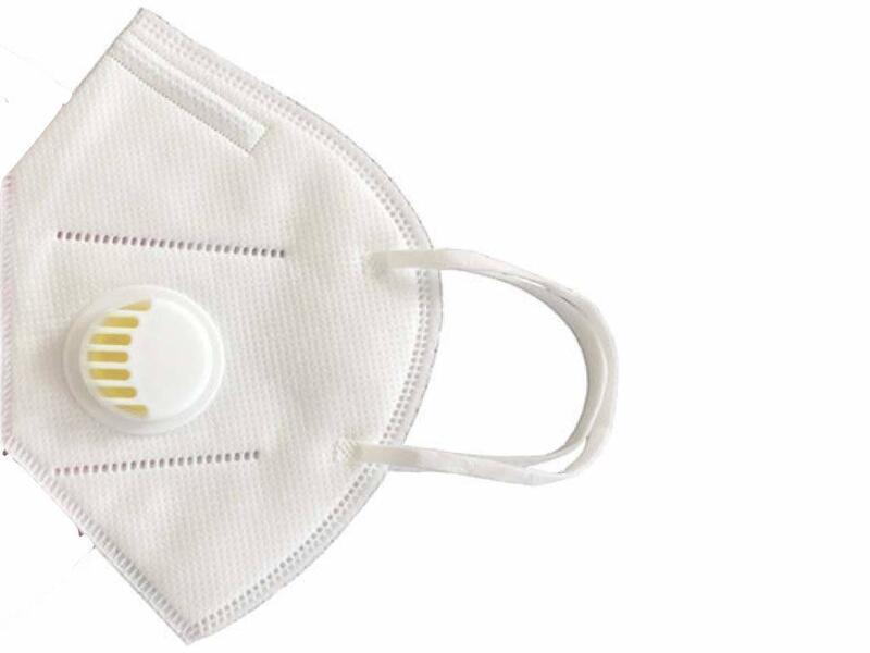 Anti-Pollution Mask With N95 Pm 2.5 Filter (White)
