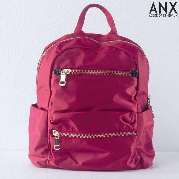 ANX Fortune Front Zippered Korean Mini Backpack For Women - 19092