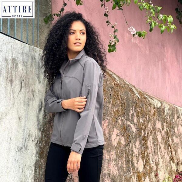 Attire Nepal Lightweight Stretchable Windcheater for Women