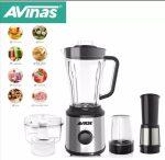 AVINAS AV-126 4 In 1 Multi-Functional Electric Fruit Blender/Mixer Hand Held Stainless Steel