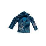 Baby Girl Striped Cotton Hoodies