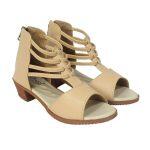 Back Zippered Shoes For Girls