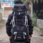 Bajrang Outdoor/Trekking/Hiking Lightweight 60+5 L Backpack With Attached Rain Cover