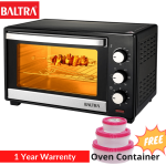 Baltra Froster Electric Oven (OTG) With Convection – 21L (BlacK) free oven container