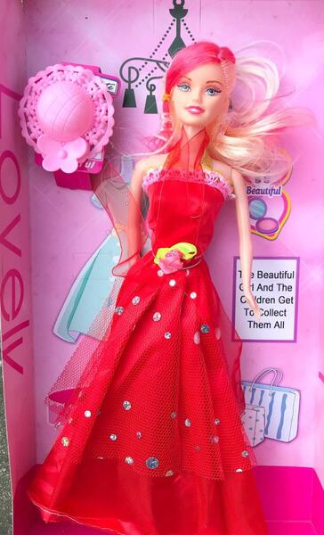 Barbie Doll-With Hat Toy-Play Set-With Dresses Gift For Kids