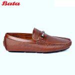 Bata Gel Cushioning Men's Brown Loafers 8514673