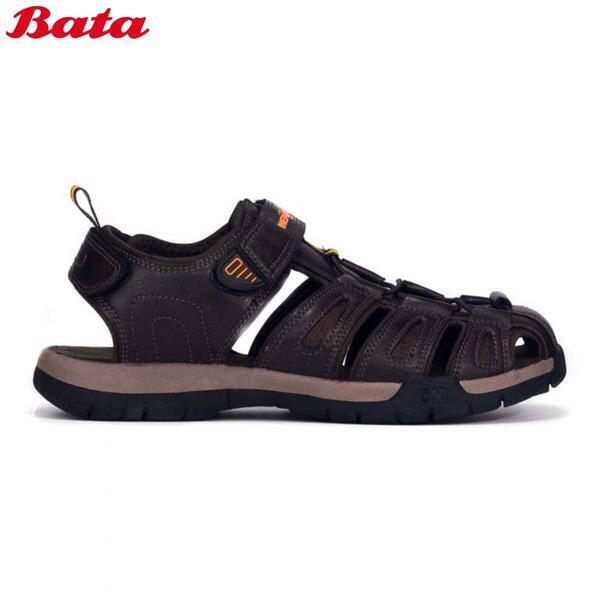 Bata Weinbrenner Men's Brown Closed Toe Active Sandals 8614175