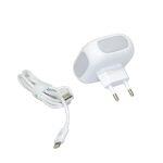 Bavin PC517Y LED Touch Lamp With Dual USB Charger