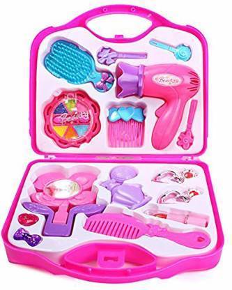 Beauty Set with Hair Dryer and Accessories Toys for Kids