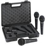Behringer Ultravoice Xm1800S Dynamic Cardioid Vocal Microphones, 3-Pack