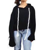 Bell Sleeve Hoodie For Women