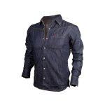 Bikram Sambat Tunic Denim Single Pocket Shirt For Men