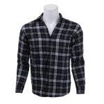 Black  And White Checked Shirt For Men