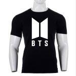 Black BTS Printed T-Shirt For Men