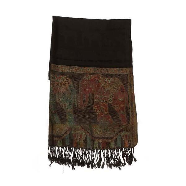 Elephant Pattern Printed Stole For Women