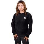 Black Cotton Sweatshirt For Women