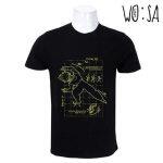 Black Dragon Ball Z Fusion T-Shirt For Men