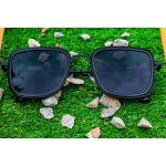 Black Frame Black Lens Uv400+ Sunglasses