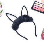 Black Kitty designed Furr Hair Band For Kids