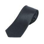 Black Plain Tie For Men