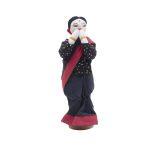 Black/Red Traditional Namaste Doll Newari Woman