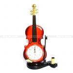 Violin Design Clock 9 Inches