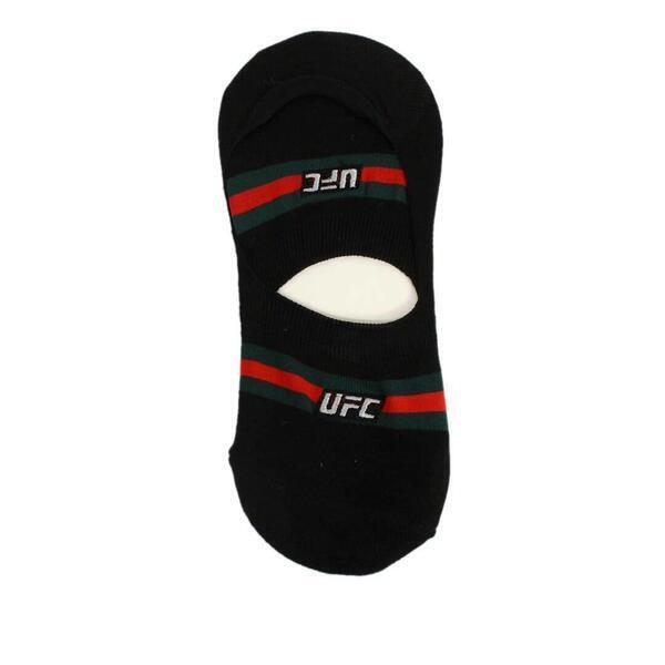 Black Striped Ufc Socks For Men