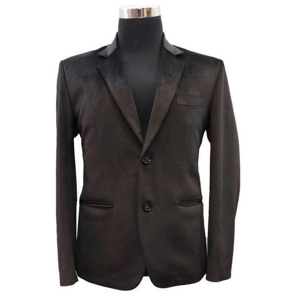 Black Velvet Coat For Men