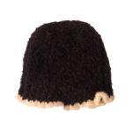 Black Woolen Hat For Girls