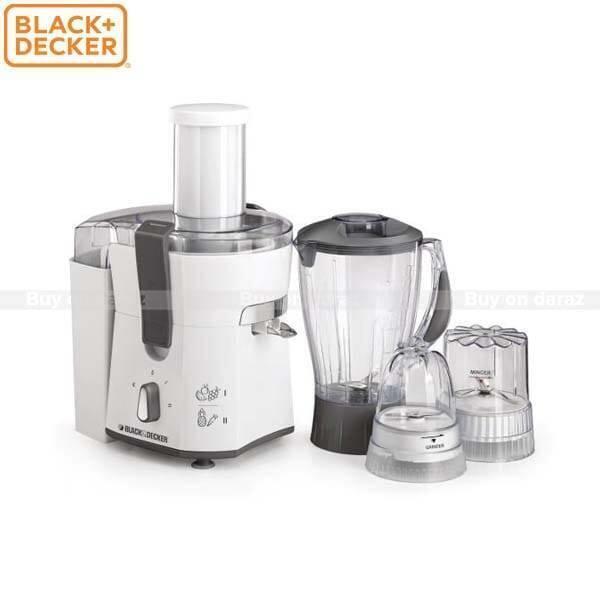 Black+Decker 500W Juicer Blender With Mincer & Grinder - JBGM600-B5