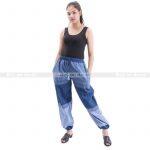 Dual Tone Cotton Harlem Pants For Women