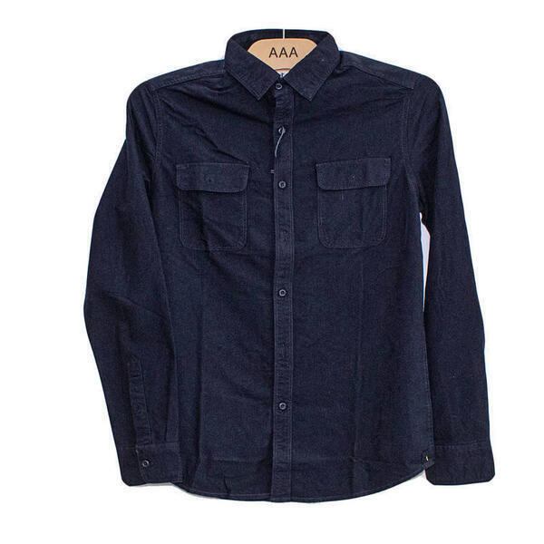 Blue Full Sleeves Check Shirt For Men