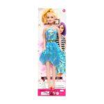 Blue Solid Barbie Doll