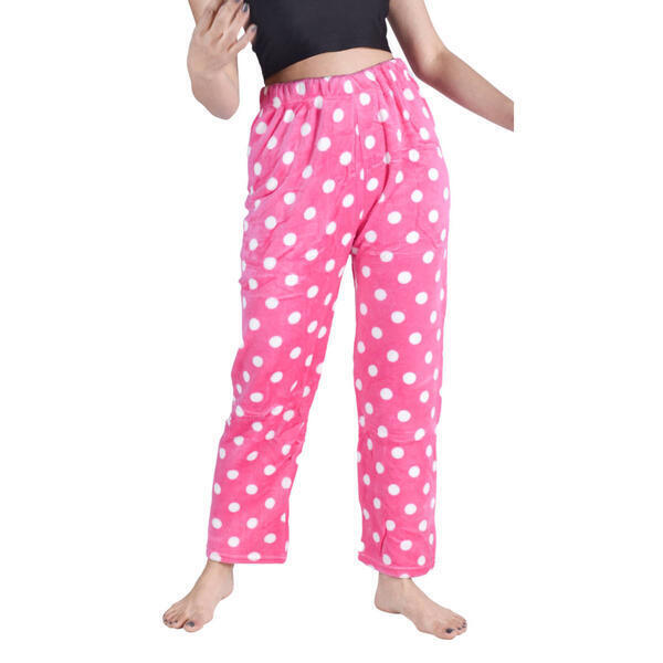 Blush Printed Inner Fleece Trouser For Women/winter cloth