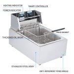 BOMA Commercial Electric Fryer Electric Stainless Steel Deep Fryer Machine