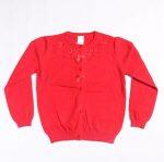 Bow Bells Front Buttons Cardigan Sweater For Girls Kids