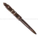 Brown Carved Tika Wooden pen