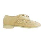 Brown Dotted Design Casual Shoes For Women