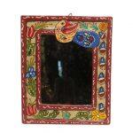 Flower & Bird Designed Mirror – 10 X 12