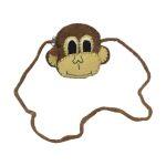 Brown Woolen Animal Modeled Cross Body Bag For Women