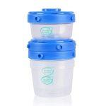 BuddsBuddy Premium Blue Milk Powder Container (3pcs)