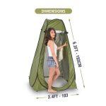 Camping Hiking Picnic Portable Toilet  Shower Cloth Pop-up Changing Tent