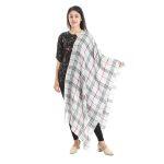 Cashmere Check Burburry Design Stole For Women
