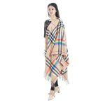 Cashmere Check Burburry Stole