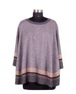 Cashmere/Wool Natural Umbrella Design Poncho/Cape For Women