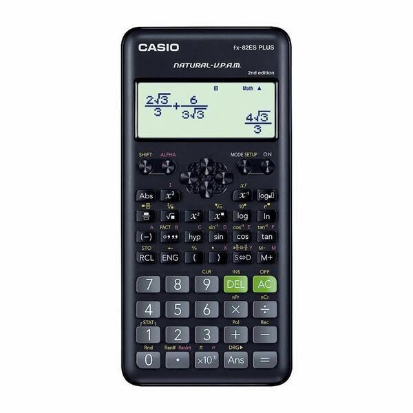 Casio Fx-82Es Plus Non-Programmable Scientific Calculator
