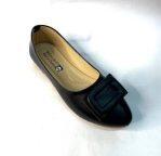 Casual Square Buckle Closed Toe Ballet Flats For Women