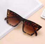 Cat Eye Black Lens Sunglasses For Women