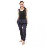 Checkered Inner Fleece Trousers For Women